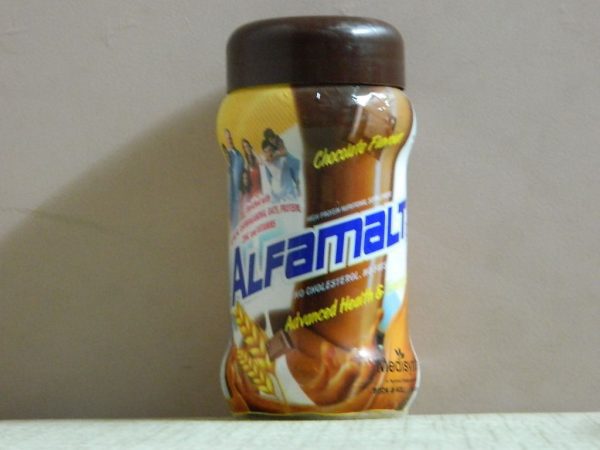 ALFAMALT PLUS CHOCOLATE FLAVOUR POWDER [ MEDISYNTH ]